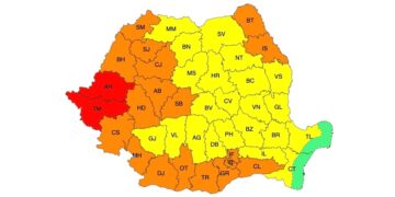 Val de căldură, caniculă, disconfort termic ridicat pentru 19 și 20 august