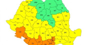 Alertă meteorologică. Disconfort termic ridicat și caniculă