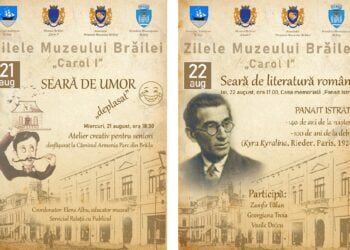 În perioada 21- 25 august se sărbătoresc Zilele Muzeului Brăilei „Carol I”