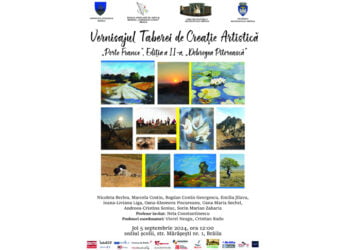 Astăzi are loc vernisajul Taberei de creație artistică „Porto Franco”