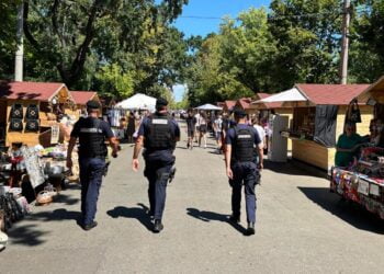 Jandarmii brăileni, la datorie și cu ocazia Festivalului Peștelui