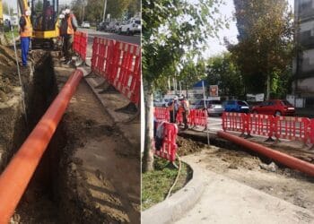 Amendă de 20.000 de lei și sesizarea Parchetul de pe lângă Judecătoria Brăila, după ce o firmă de construcții a făcut săpături care nu respectau prevederile avizului
