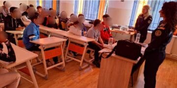 Acțiuni axate pe prevenirea consumului de droguri, desfășurate la Școala Gimnazială Romanu