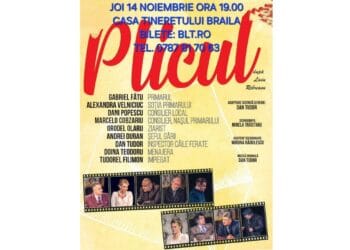 Joi, 14 noiembrie, la Casa Tineretului din Brăila se va juca spectacolul „Plicul”