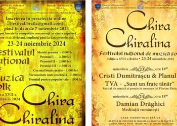 Se fac înscrieri la Festivalului Național de Muzică Folk „Chira Chiralina”