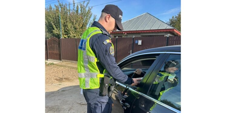 Acțiuni ale polițiștilor brăileni pentru reducerea riscului rutier