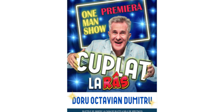 Doru Octavian Dumitru ne cuplează la râs, la Casa Tineretului  