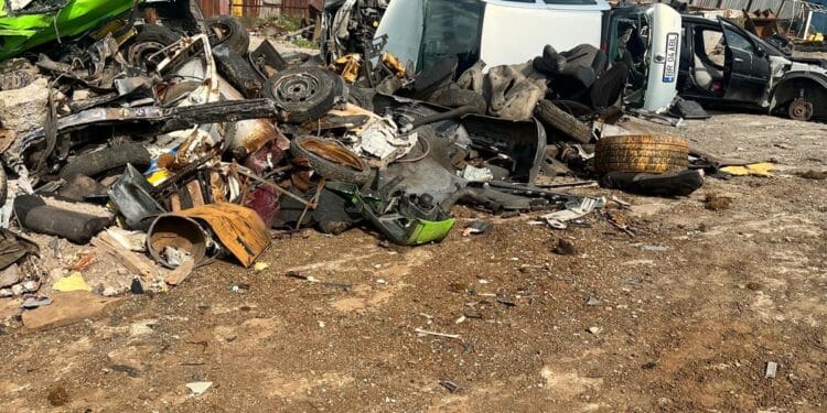 Peste 1.500 de tone de deșeuri de fier vechi introduse ilegal pe teritoriul național au fost indisponibilizate de polițiști