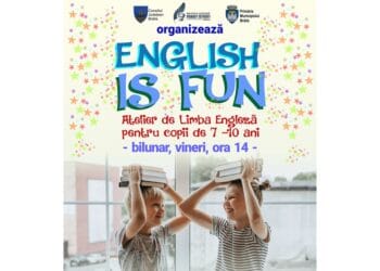 „English is Fun” – atelier de limba engleză la Biblioteca Județeană „Panait Istrati”