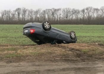 Accident pe DN 2B, în afara municipiului Brăila, zona FNC