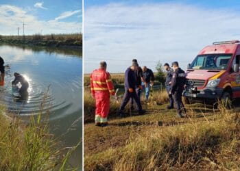 Echipa de scafandri a găsit în această dimineață trupul unui bărbat din Dudești care s-a înecat într-un canal de irigații