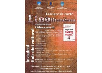 Lansare de carte la Muzeul Brăilei „Carol I”: „Văduva veselă”, de Stela Șerbu Răducan