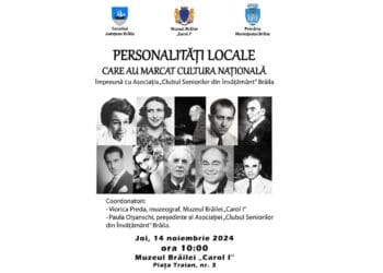 Eveniment la Muzeul Brăilei: „Personalități locale care au marcat cultura națională”