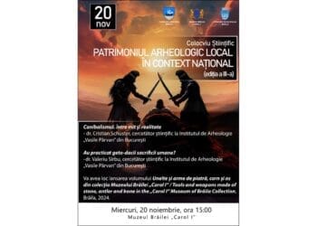 „Patrimoniul arheologic local în context național” – Colocviu științific la Muzeul Brăilei