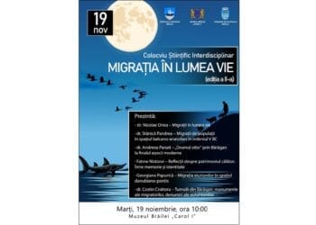 Colocviu științific interdisciplinar la Muzeul Brăilei „Carol I”: „Migrația în lumea vie”