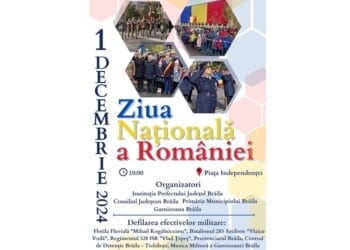 Ziua Națională a României va fi sărbătorită la Brăila printr-o serie de manifestări care se vor desfășura în Piața Independenței 14 Ziua Națională a României va fi sărbătorită la Brăila printr-o serie de manifestări care se vor desfășura în Piața Independenței