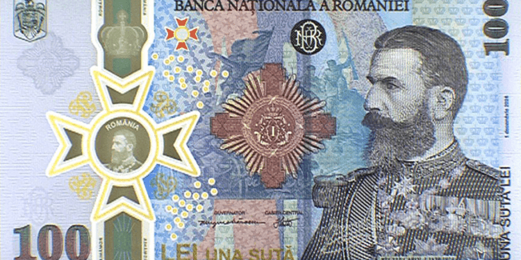 BNR lansează o bancnotă aniversară cu tema 185 de ani de la nașterea regelui Carol I