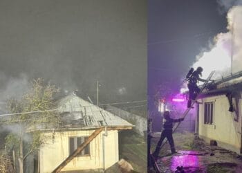 Incendiu la o gospodărie din Chiscani