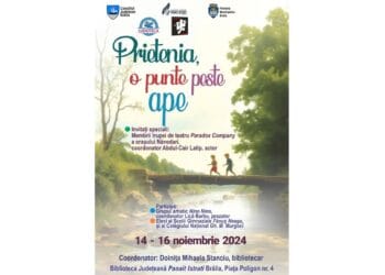 „Prietenia, o punte peste ape” – un proiect realizat de Biblioteca Județeană „Panait Istrati” Brăila și Trupa de teatru „Paradox Company” din Năvodari