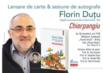 Florin Duțu își lansează joi volumul de povestiri „Chiorpangiu”