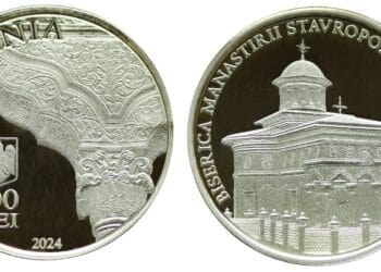 Monede de aur și argint lansate în circuitul numismatic de BNR