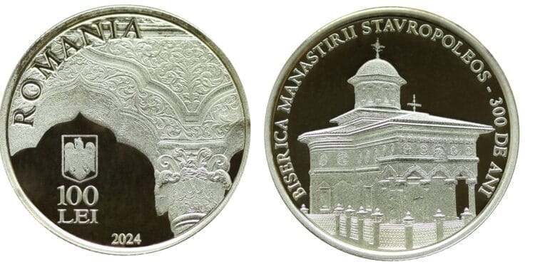 Monede de aur și argint lansate în circuitul numismatic de BNR