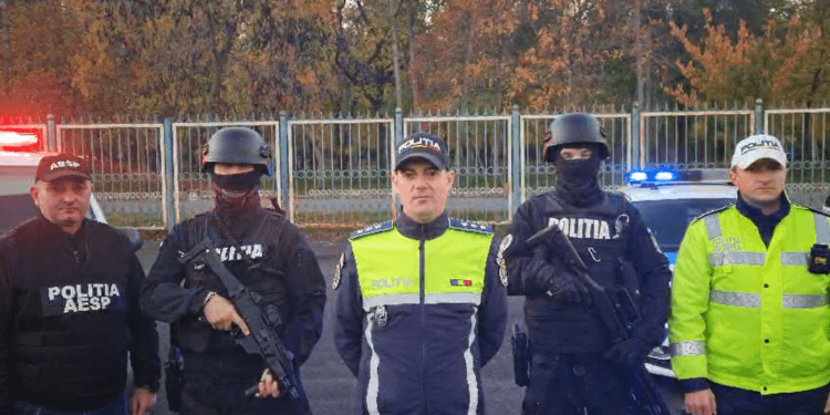 Acțiune de amploare a polițiștilor brăileni