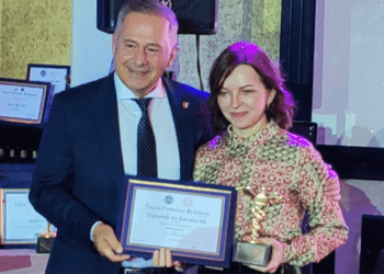 Firmele brăilene de top, premiate în cadrul Galei Excelenței în Afaceri. Vera Maxim a primit Premiul de Excelență pentru Investiția privată a anului