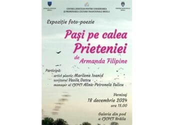 O nouă expoziție personală a Armandei Filipine: „Pași pe calea Prieteniei”