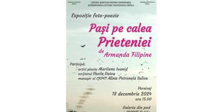 O nouă expoziție personală a Armandei Filipine: „Pași pe calea Prieteniei”