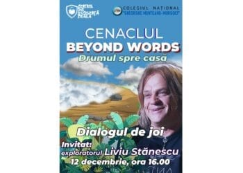 Exploratorul Liviu Stănescu vine astăzi la Cenaclul „Beyond Words”