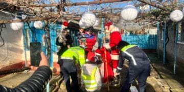 Polițiștii si Mos Craciun