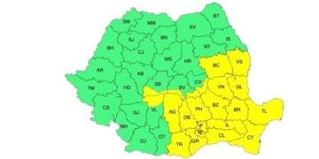 Crăciun sub avertizări meteo de cod galben 1 Crăciun sub avertizări meteo de cod galben