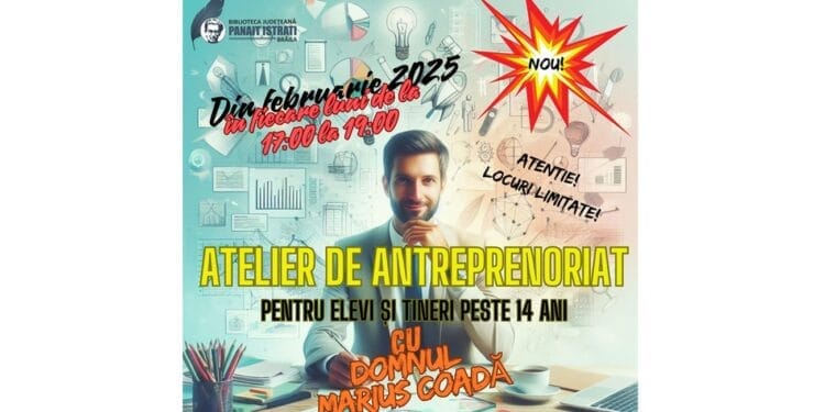 „Atelier de antreprenoriat” destinat tinerilor de peste 14 ani 14 „Atelier de antreprenoriat” destinat tinerilor de peste 14 ani