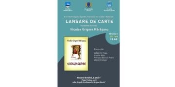 Lansare de carte la Muzeul Brăilei „Carol I”:  „Nostalgia Izbăvirii”, de Nicolae Grigore Mărășanu