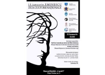 Mihai Eminescu, 175 de ani de la naștere – manifestări la Muzeul Brăilei „Carol I”