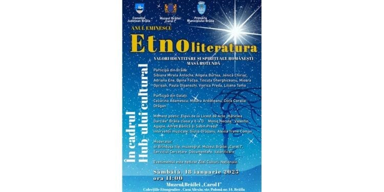 Prima întâlnire în cadrul Hub-ului cultural „Etnoliteratura” pe anul 2025 va avea loc la Casa Alexiu