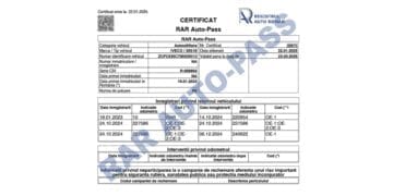Atenție la înșelăciunile privind vânzarea certificatelor RAR Auto-Pass!