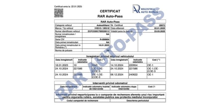 Atenție la înșelăciunile privind vânzarea certificatelor RAR Auto-Pass!
