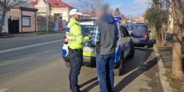 Acțiuni ale polițiștilor pentru combaterea indisciplinei pietonilor