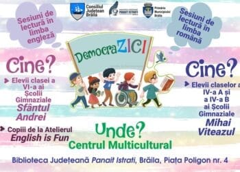 Ziua Internațională a Cititului Împreună, marcată și la Brăila