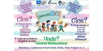 Ziua Internațională a Cititului Împreună, marcată și la Brăila