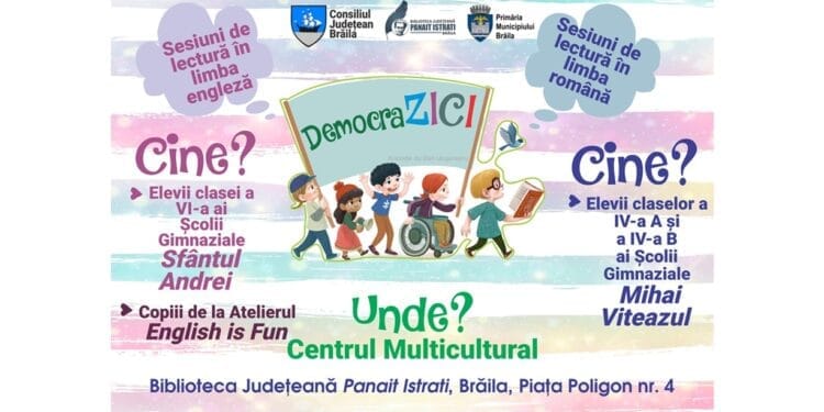 Ziua Internațională a Cititului Împreună, marcată și la Brăila