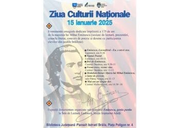 Ziua Culturii Naționale, sărbătorită la Biblioteca Județeană „Panait Istrati” Brăila