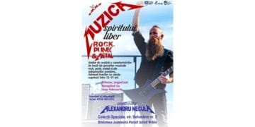 Atelierul Muzica spiritului liber – ROCK, PUNK & METAL reîncepe din februarie la Biblioteca Județeană „Panait Istrati”