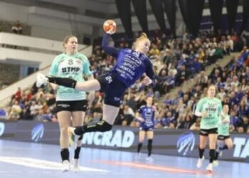 HC Dunărea a câștigat cu 26-22 meciul cu Thuringer și rămâne pe primul loc în grupa A din EHF European League