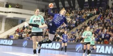 HC Dunărea a câștigat cu 26-22 meciul cu Thuringer și rămâne pe primul loc în grupa A din EHF European League