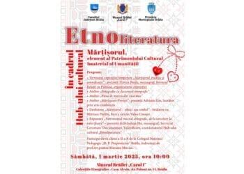 Întâlnire în cadrul Hub-ului cultural „Etnoliteratura”, pe tema mărțișorului