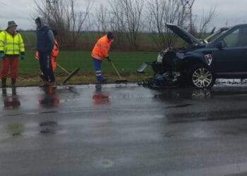 Accident grav, cu două persoane rănite, pe DN2B