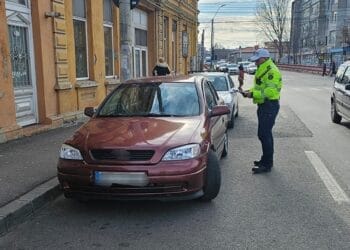 Acțiune a polițiștilor rutieri brăileni depistarea conducătorilor auto care opresc sau staționează neregulamentar
